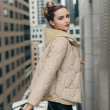 Winter Jackets For Women New Fashion Fake Two