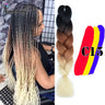 Wonderlady Color Long Colored Braiding Hair Jumbo Braids