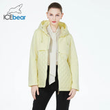 Icebear New Women Casual Short Jackets Hooded Windproof