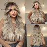 Blonde Unicorn Ombre Brown Blonde Synthetic Wig Long