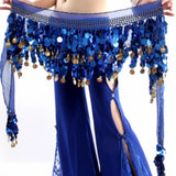 Belly Dance Belt Costumes Sequins Tassel Belly Dance