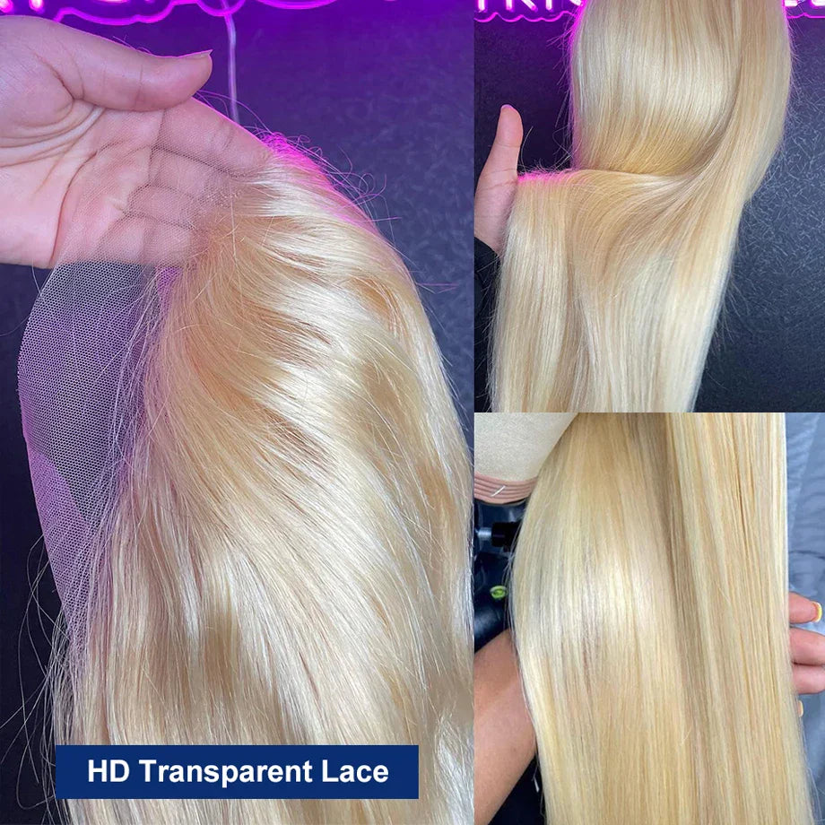 Blonde Lace Front Human Hair Wig X Hd