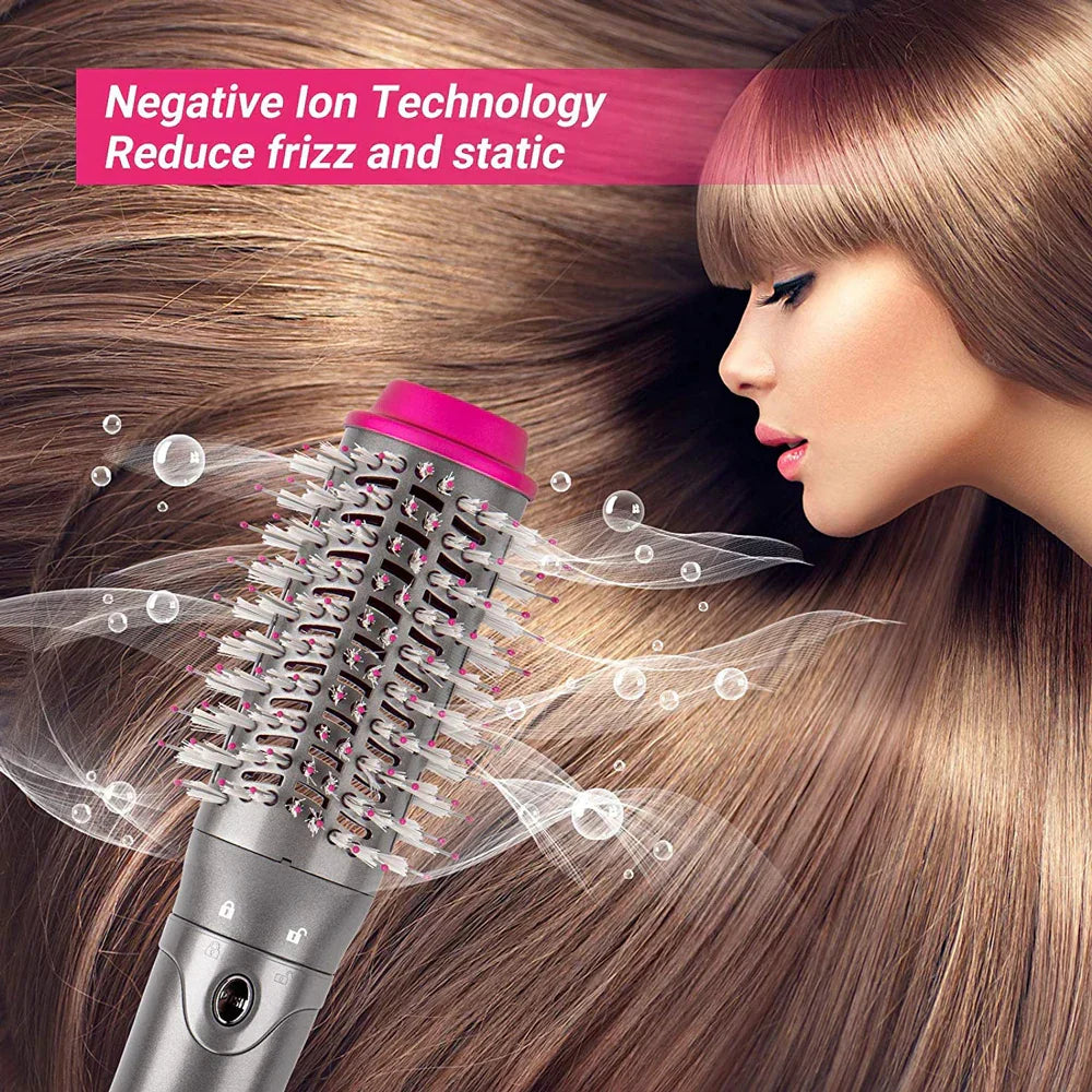 Chignon Hair Dryer Brush Hot Air Brush Styler