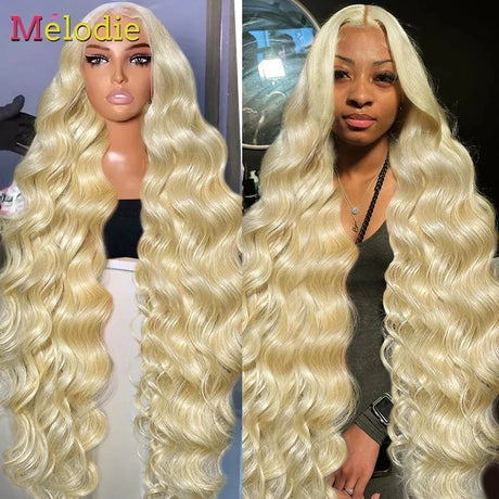 Melodie 40Inch Honey Color Body Wave 13X6 Hd