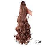 Ponytail Extension Wavy Curly Ponytail Hair Extension Synthetic