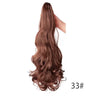 Ponytail Extension Wavy Curly Ponytail Hair Extension Synthetic