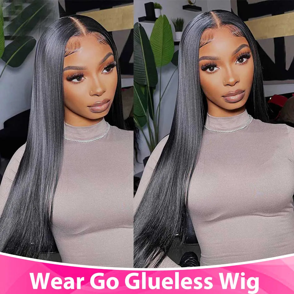 Glueless Wigs Human Hair Ready To Wear