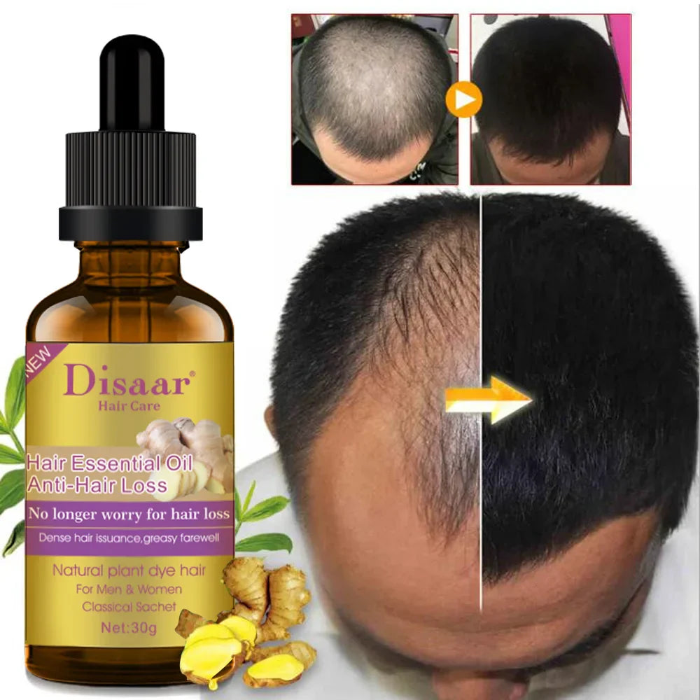 Disaar Hair Essential Oil Helps Regrowth Prevent