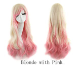 Lady Long Curly Wigs Fashion Cosplay Costume Hair