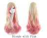 Lady Long Curly Wigs Fashion Cosplay Costume Hair