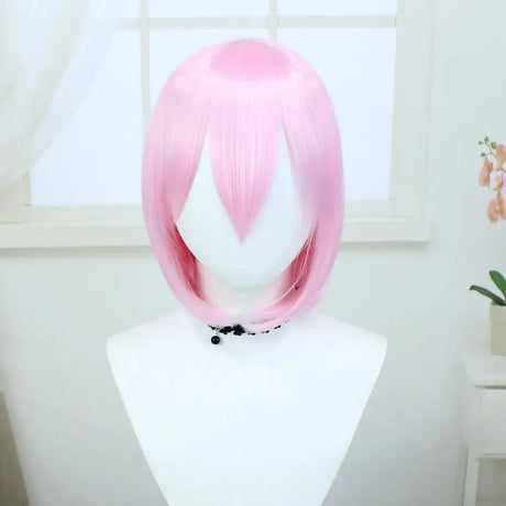 Short Inches Straight Synthetic Wig For Cosplay