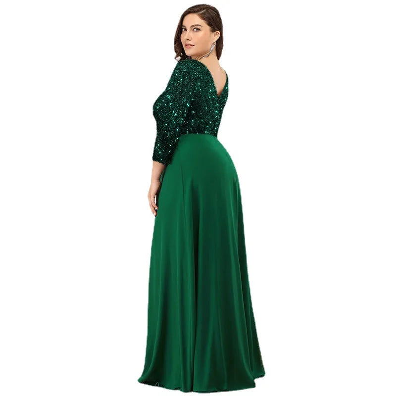 Dresses For Women Elegant Sequin Chiffon Evening Party