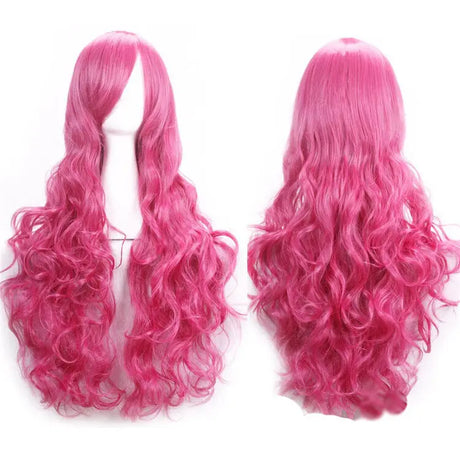 Lady Long Curly Wigs Fashion Cosplay Costume Hair