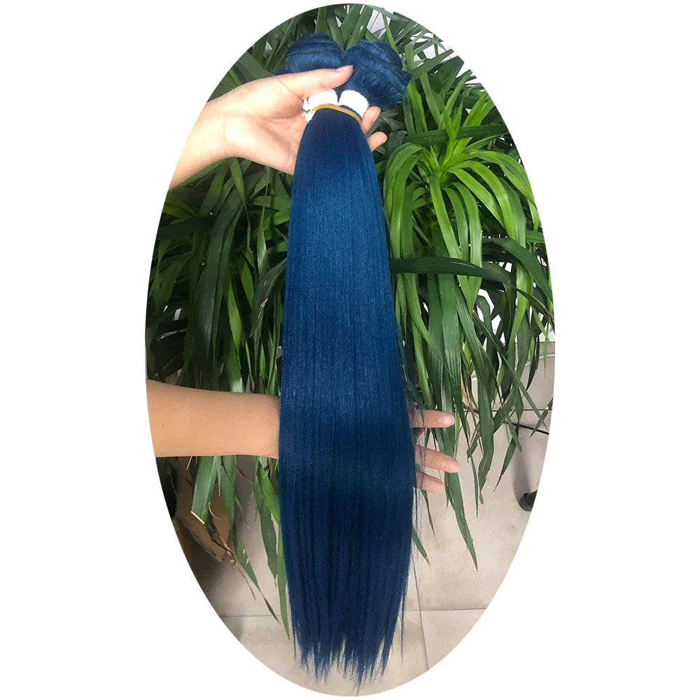 Bone Straight Hair Bundles Salon Natural Hair Extensions