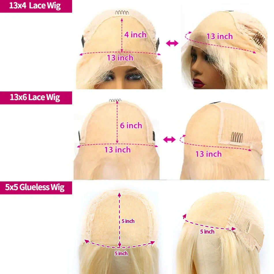 Links  Hd Straight Blonde 13X6 13X4 Lace