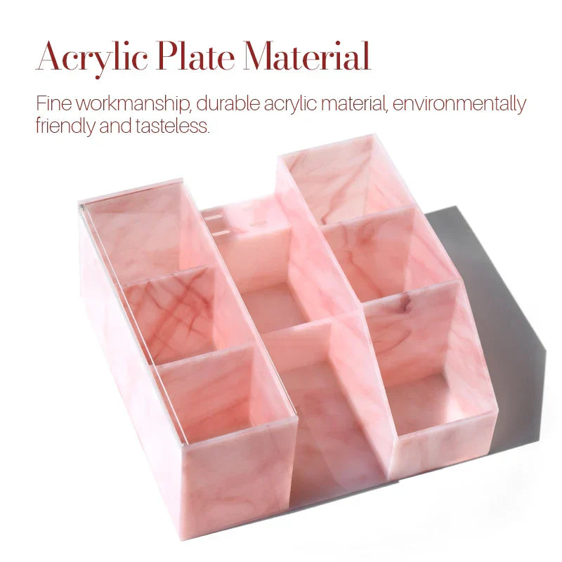 Acrylic Material Storage Box Multifunctional Eyelash Extension Supplies