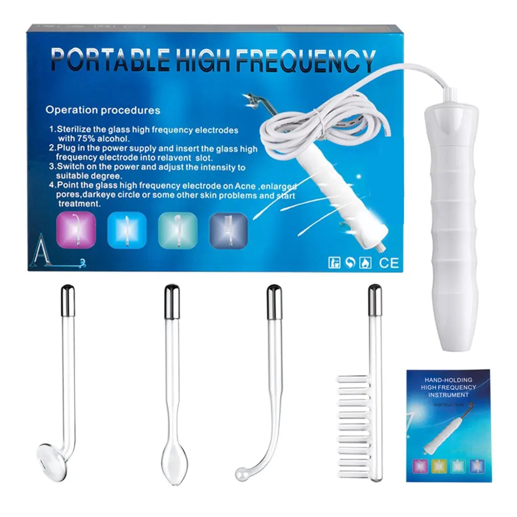 High Frequency Electrode Wand With Neon