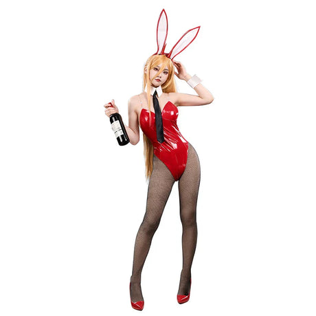 In Stock Powerr/Makimaa Cosplay Anime Cosplay Bunny Girl