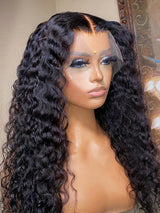 Curly X Lace Front Human Hair Wig Brazilian