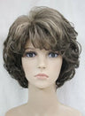 Fashion Short Women‘s Wigs Blonde Brown Black Wig Bob Curly Wigs Real Natural Hair