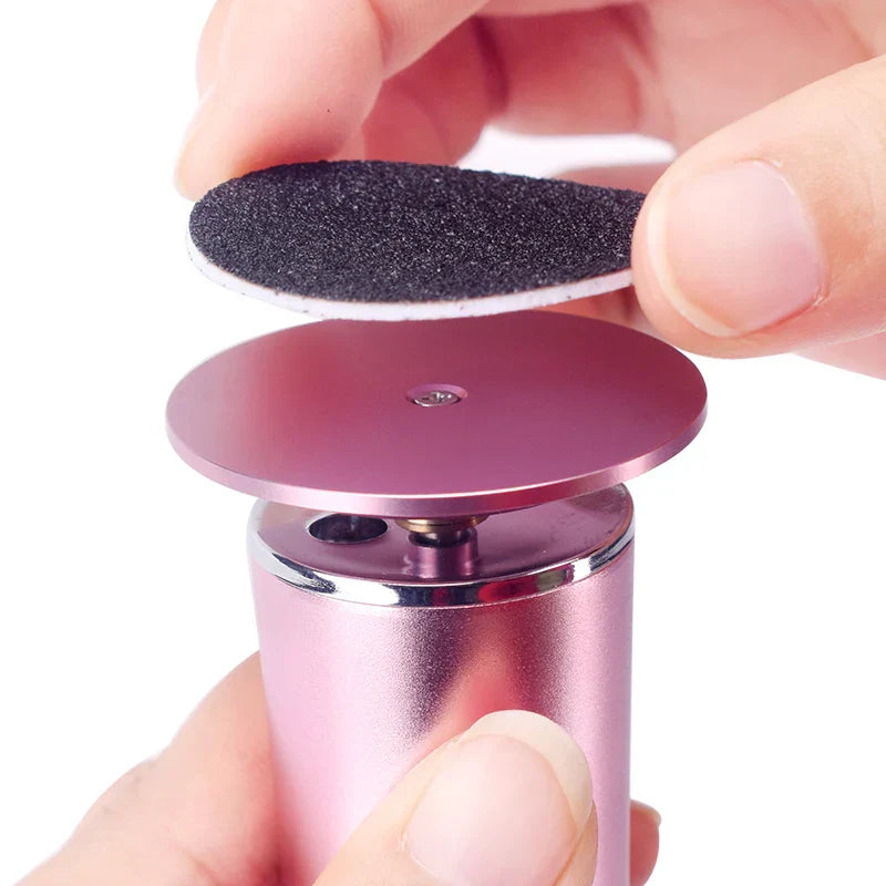 Usb Rechargeable Wireless Electric Foot File Cuticle Callus