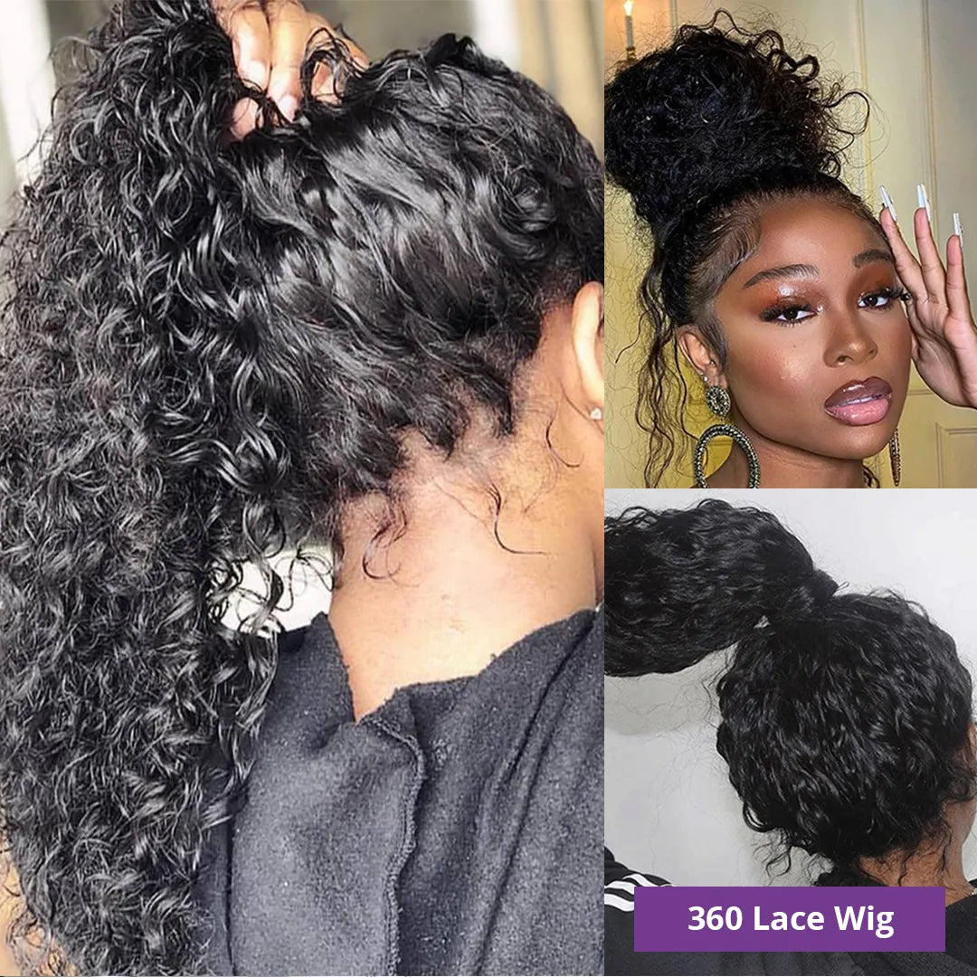 Curly Human Hair Wigs For Black Women Human