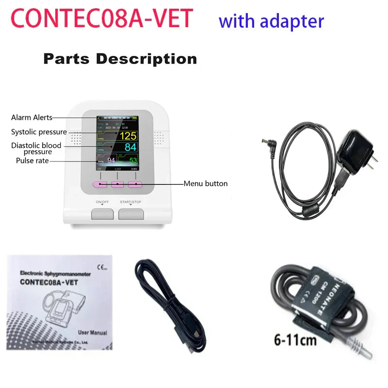 Conteca Vet Animal Blood Pressure Detector Can Be