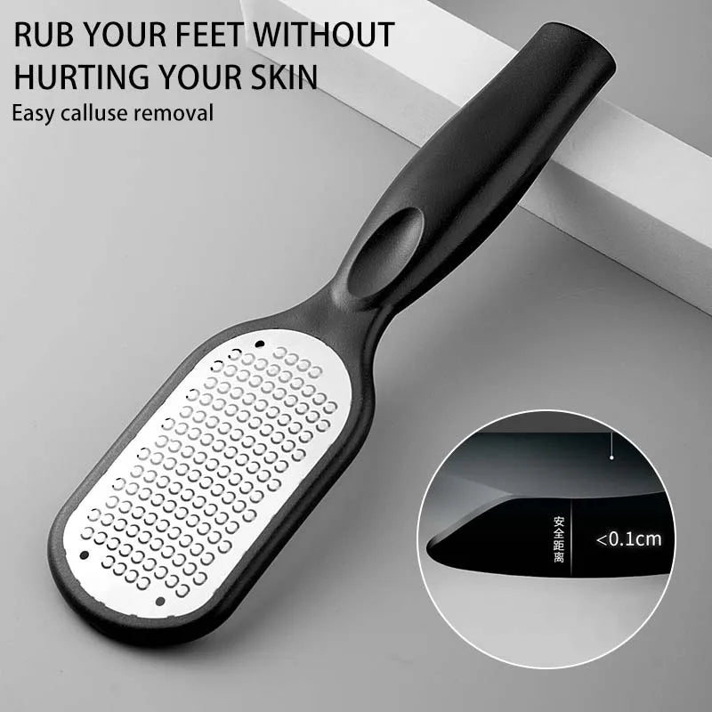 Foot File Scraper Callus Remover Professional Steel Pedicure