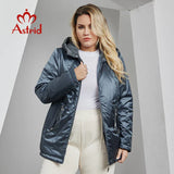 Astrid Autumn Winter Women' Jacket Long Thin Cotton