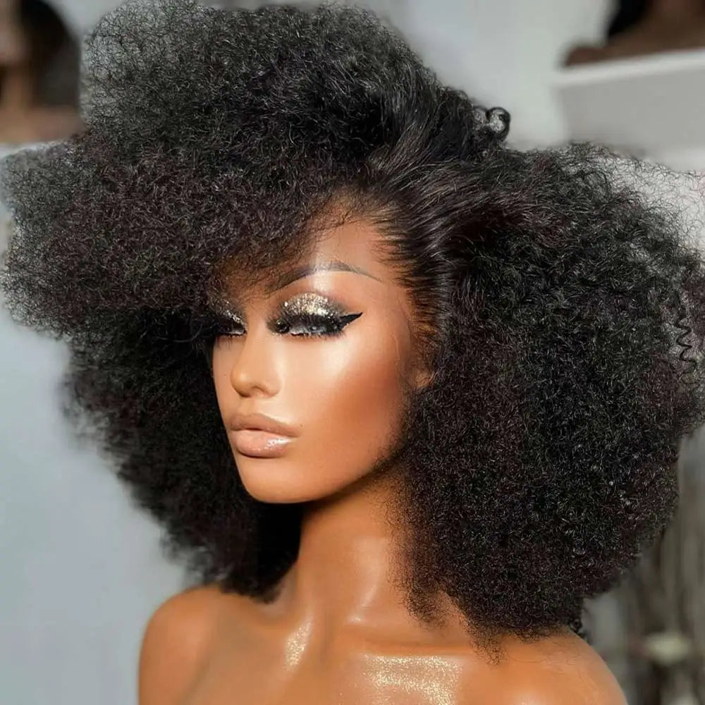 Honey Blonde Brazilian Afro Kinky Curly Wig