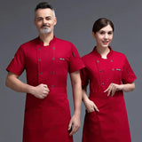 Breathable Mesh Chef Uniform Long-Sleeved For Men And