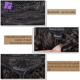 Drawstring Ponytail Human Hair C Afro Kinky Curly