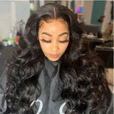 Lace Frontal Human Hair Pre Plucked Wigs Brazilian