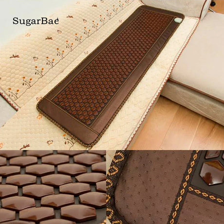 Health Jade Infrared Mat Heating Massage Sofa Cushion