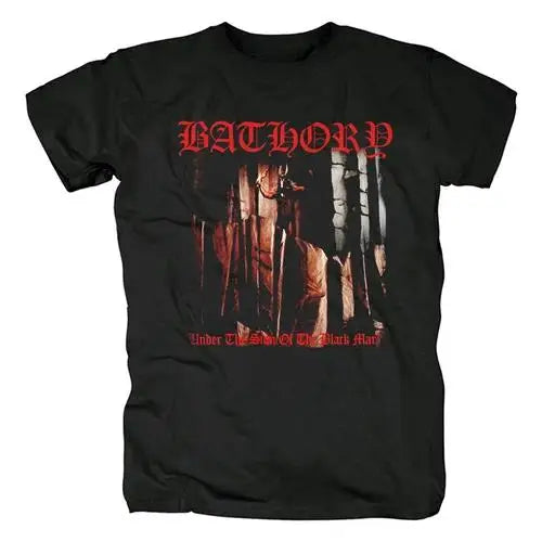 Bathory Black Metal Venom T Shirt Men Women