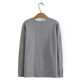 Women' Sweater Temperament False Two Piece Zipper