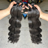 White Body Wave Hair Bundles Synthetic Natural Weave