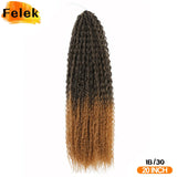 Brazilian Braids Synthetic Curl Hair Soft Braiding Extension