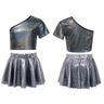 Kids Girls Street Hip Hop Dance Costumes Cheerleading