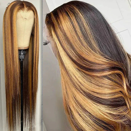 Tewjig Highlight Ombre Hair  Lace Front