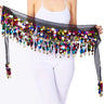 Colorful Belt Belly Dance Belt Costumes Double Layers