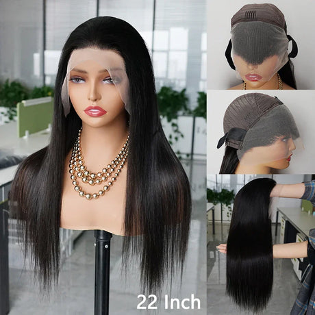 Bone Straight Lace Front Wig Indian