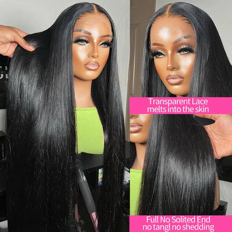 Wigirl Density Bone Straight Lace Front