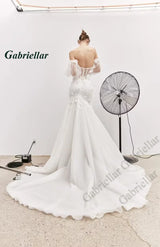 Gabriellar Attractive Sweetheart Wedding Dresses Bride Button 3D