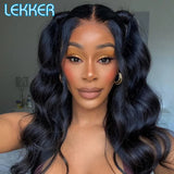 Lekker Wavy Part Lace Front Human