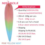 Miss Rola Synthetic G New Hair Extension Yaki