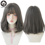 Jhh Wigs Black Short Bob Wig For Girl