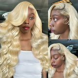 Hd Lace Front Wig Blonde