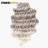 Freedom Deep Wavy Twist Crochet Hair Synthetic Curly