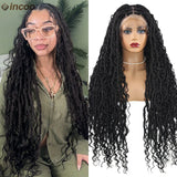 Butterfly Goddess Locs Braided Wigs Boho Box Braid